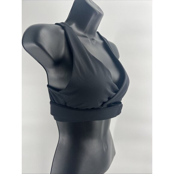 Rare ELEHOLD High Impact Sports Bra Padded Front Magnetic Buckle NWT Black Small - Picture 9 of 12